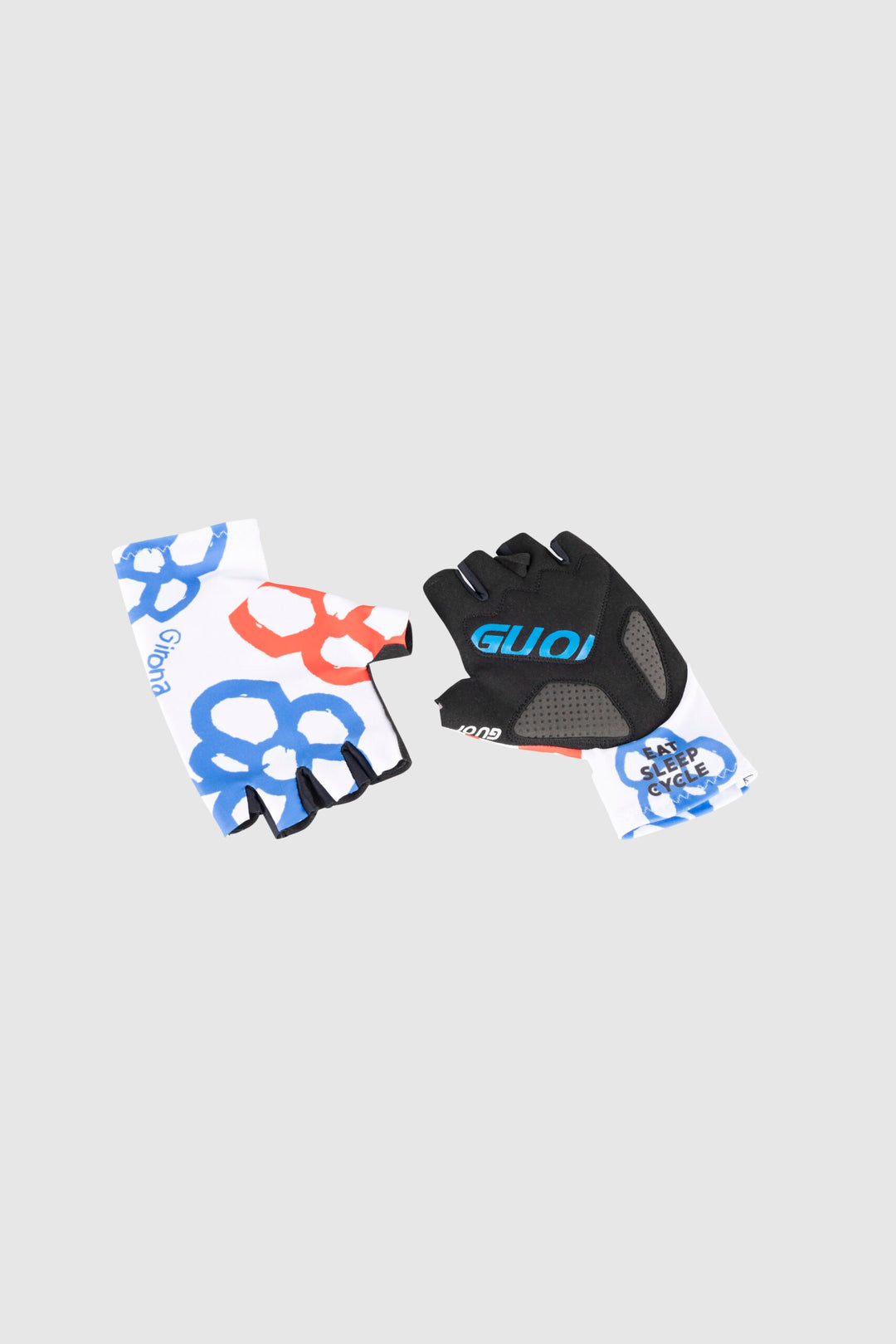 Eat Sleep Cycle Flors Short Finger Cycling Gloves