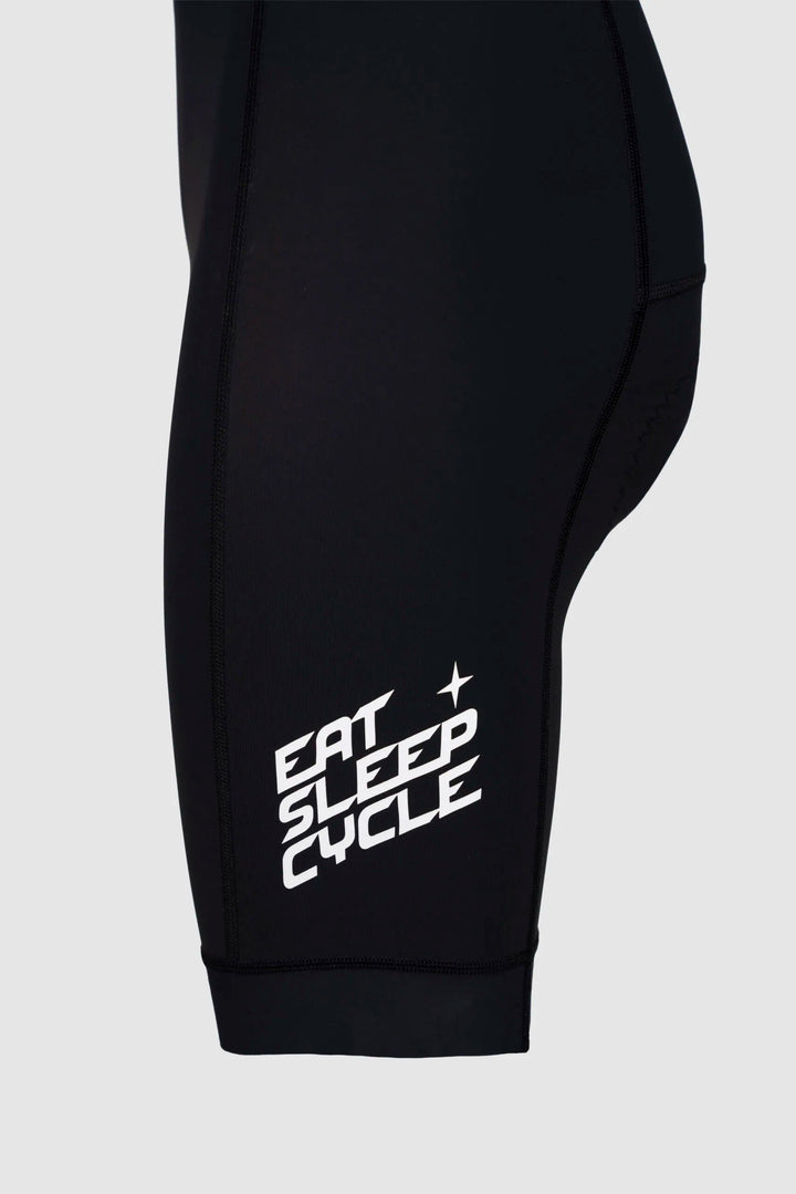 Eat Sleep Cycle Women´s Lite Road Bib Shorts Black/White