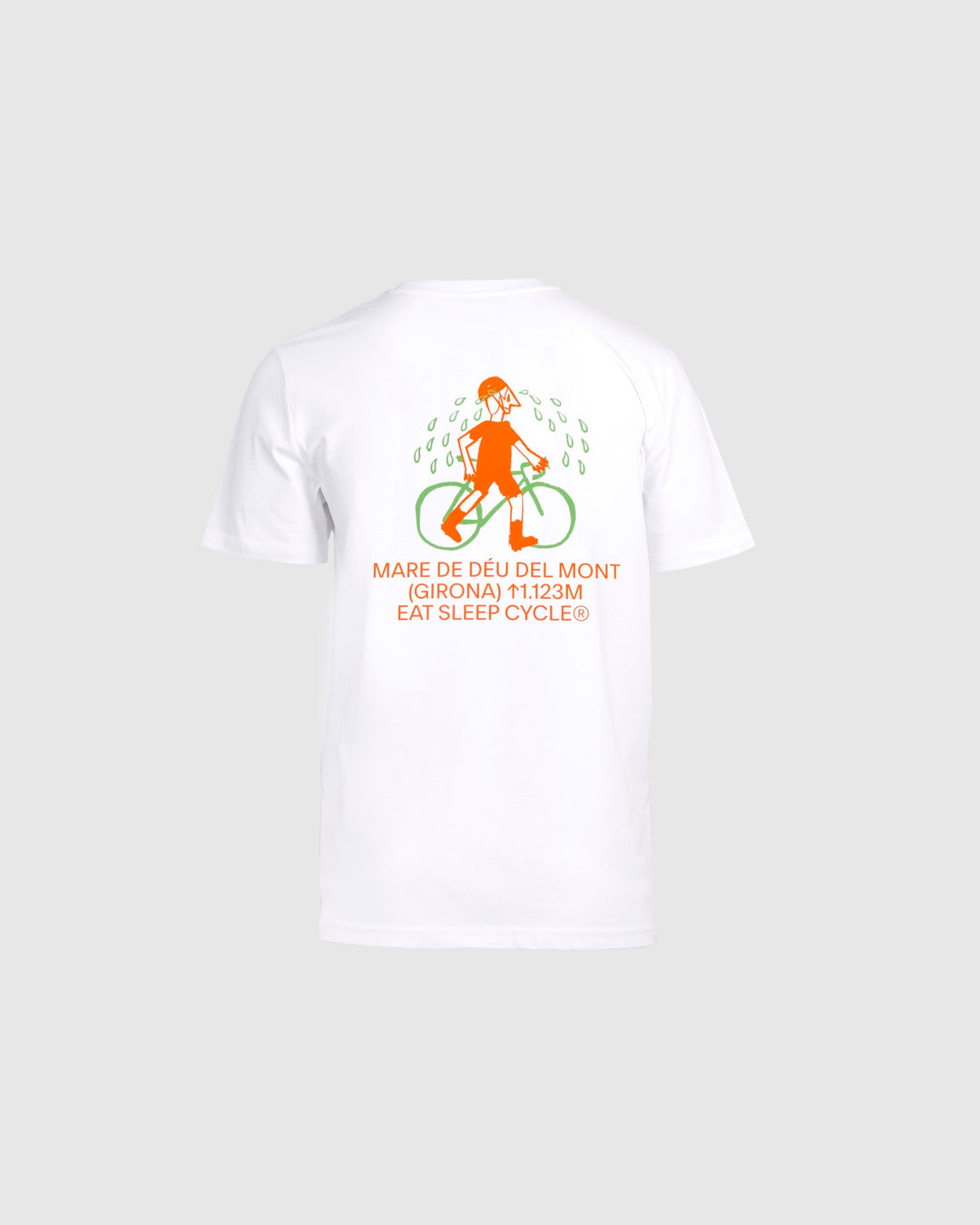Mare de Déu del Mont White Unisex T-Shirt