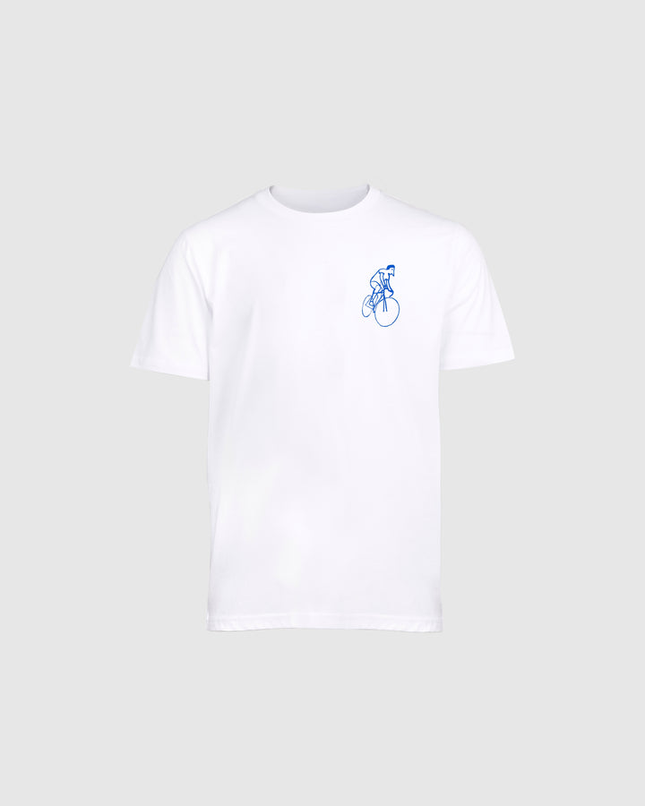 Girona Cyclist White Unisex T-Shirt