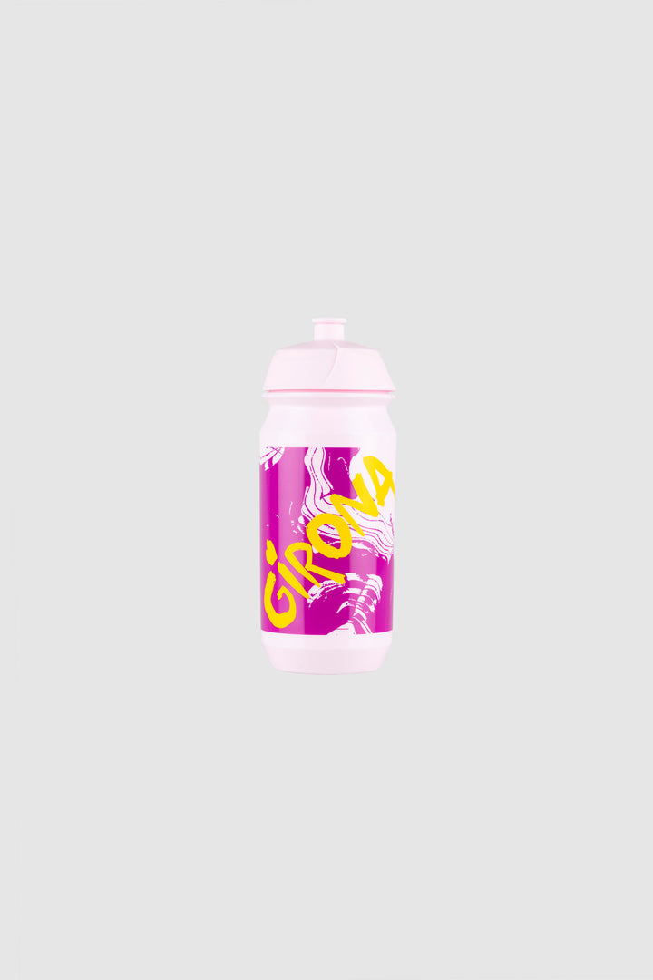 Eat Sleep Cycle Pink Powder Water Bottle