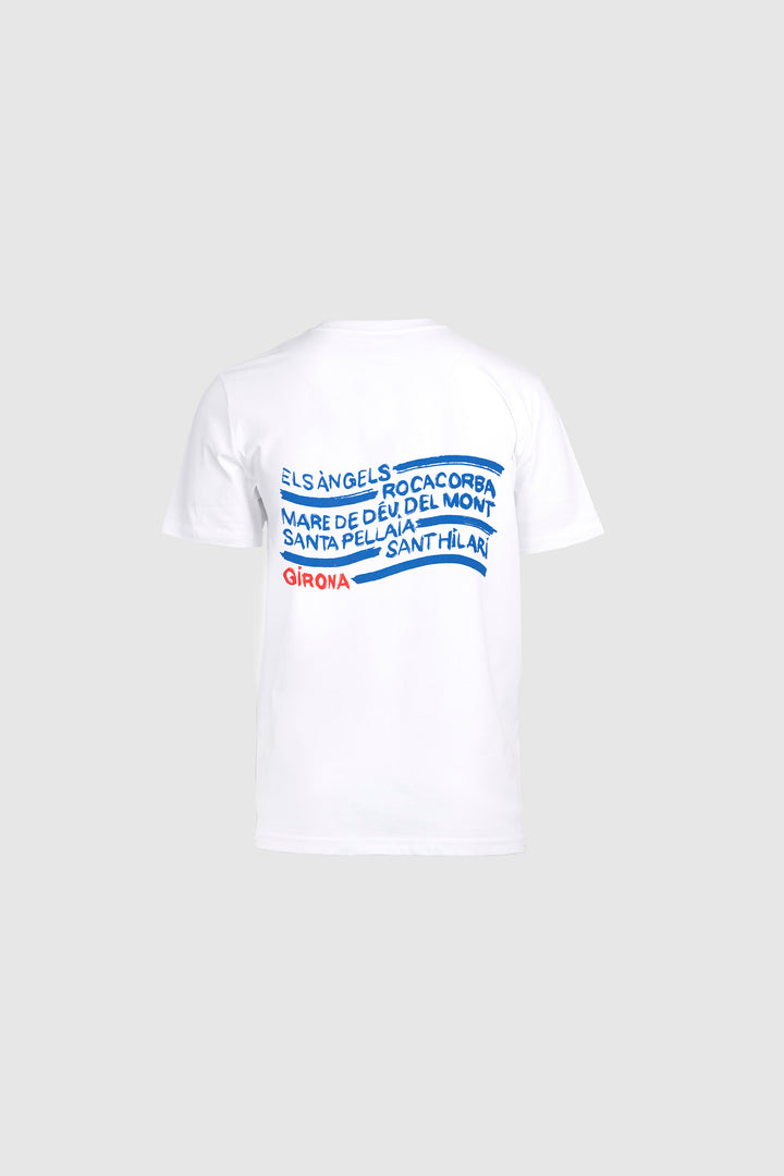 Girona Peaks White Unisex T-shirt