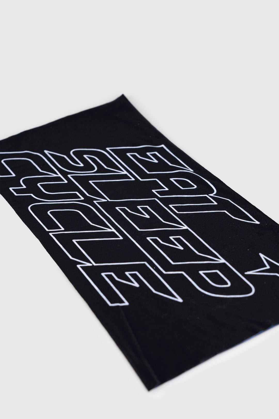 Eat Sleep Cycle Speed Logo Necktube - Black