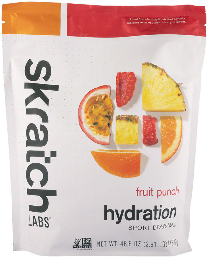 Hydration Sport Drink Mix, Fruit Punch, 1320g Resealable