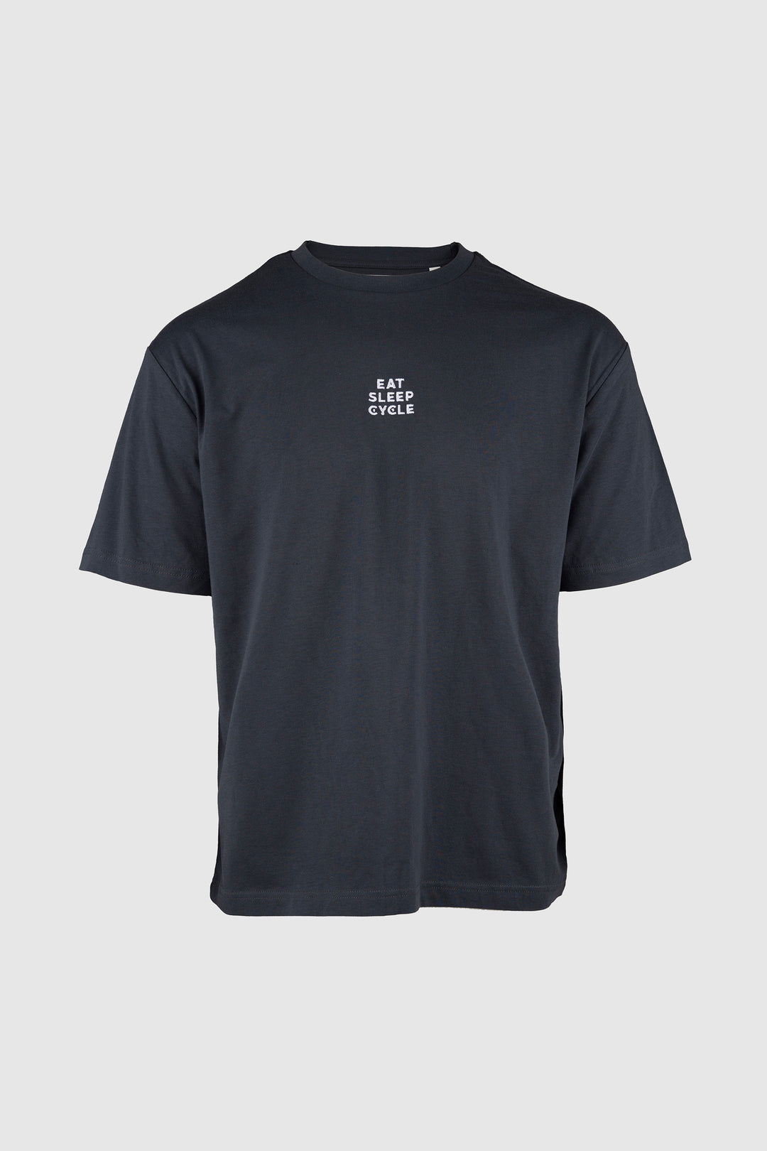 Camiseta con logo ESC - Azul marino/Gris