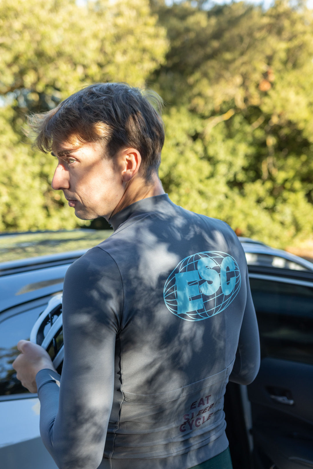 ESC Thermo Langarmtrikot – Petrolblau