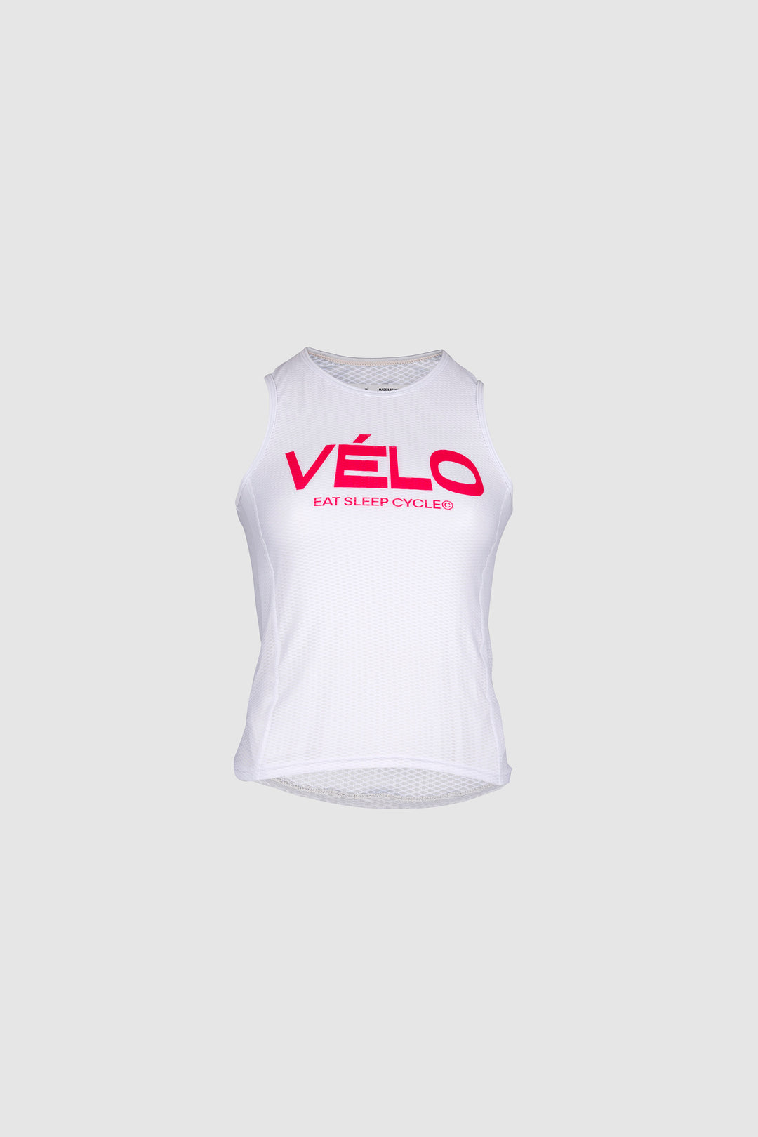 Capa base de ciclismo para mujer ESC - Blanca