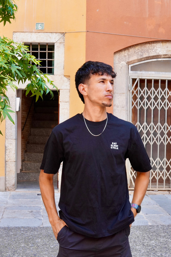 Camiseta Girona Drawn Bike - Marrón