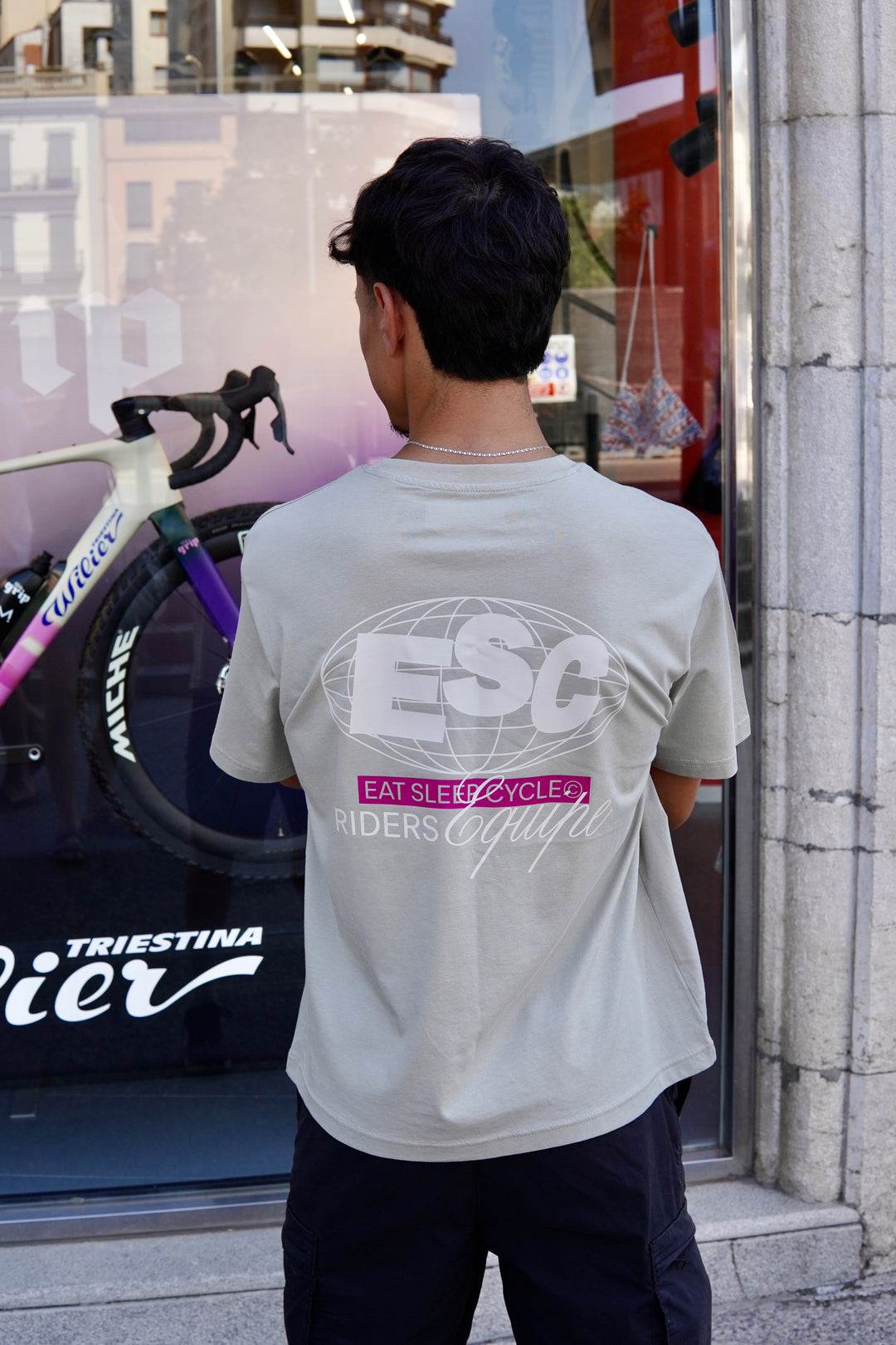 ESC Riders Equipe T-Shirt - Stone