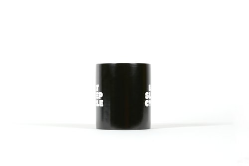 Eat Sleep Cycle Black Mug