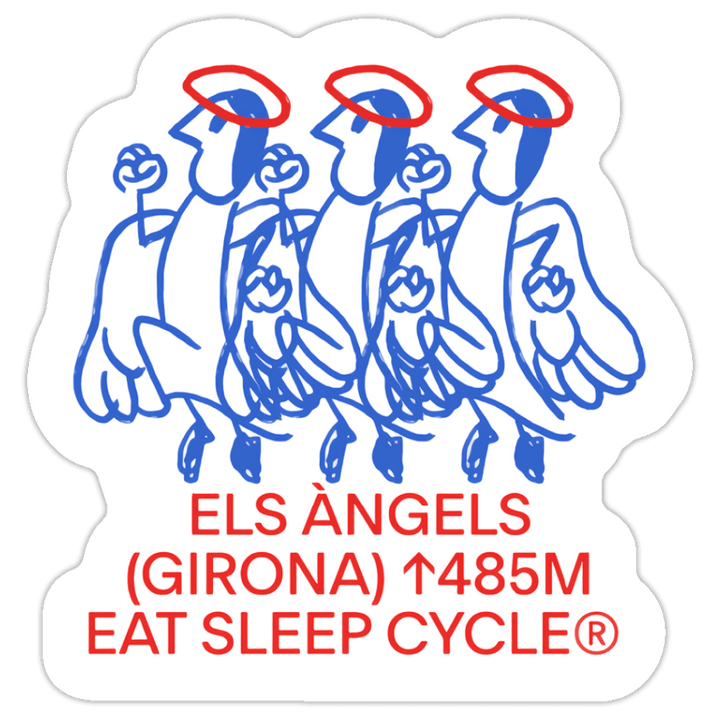 Eat Sleep Cycle Sticker