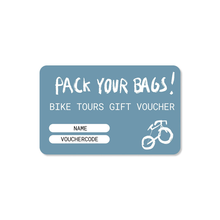 Vale de regalo para el tour en bicicleta Eat Sleep