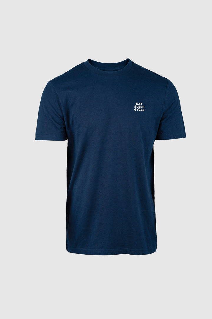 Girona Drawn Bike T-Shirt 2.0 - Navy