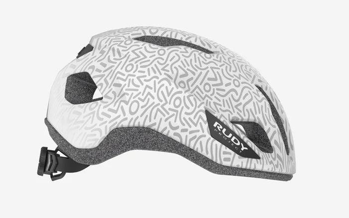 Casco Rudy Project SINERGY Bianco Doodle Opaco