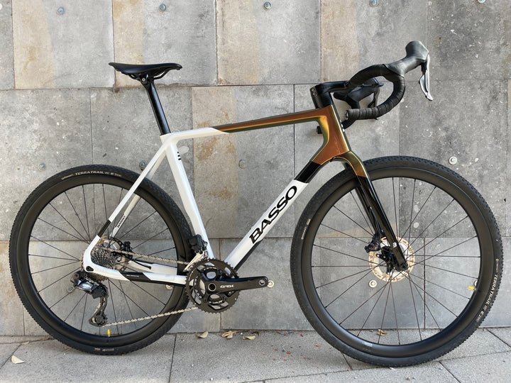 Basso Palta (Shimano GRX di2 2x) Microtech RG38 Levita Bar Ex-Demo 2025 Size L