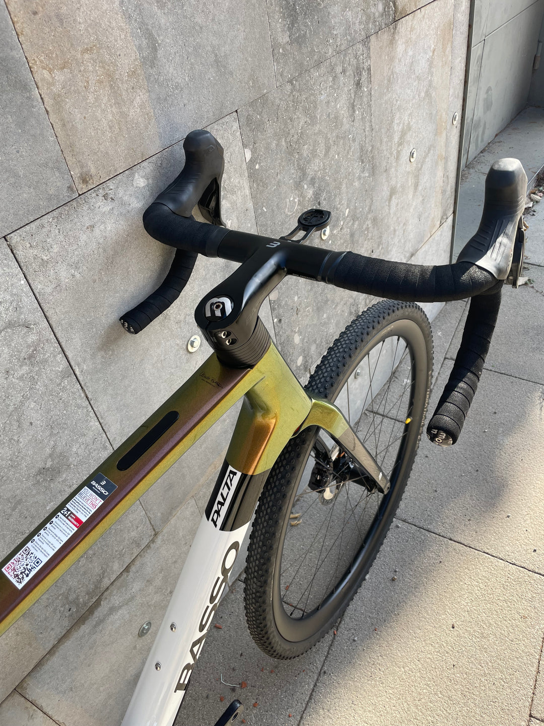 Basso Palta (Shimano GRX di2 2x) Microtech RG38 Levita Bar Ex-Demo 2025 Size L