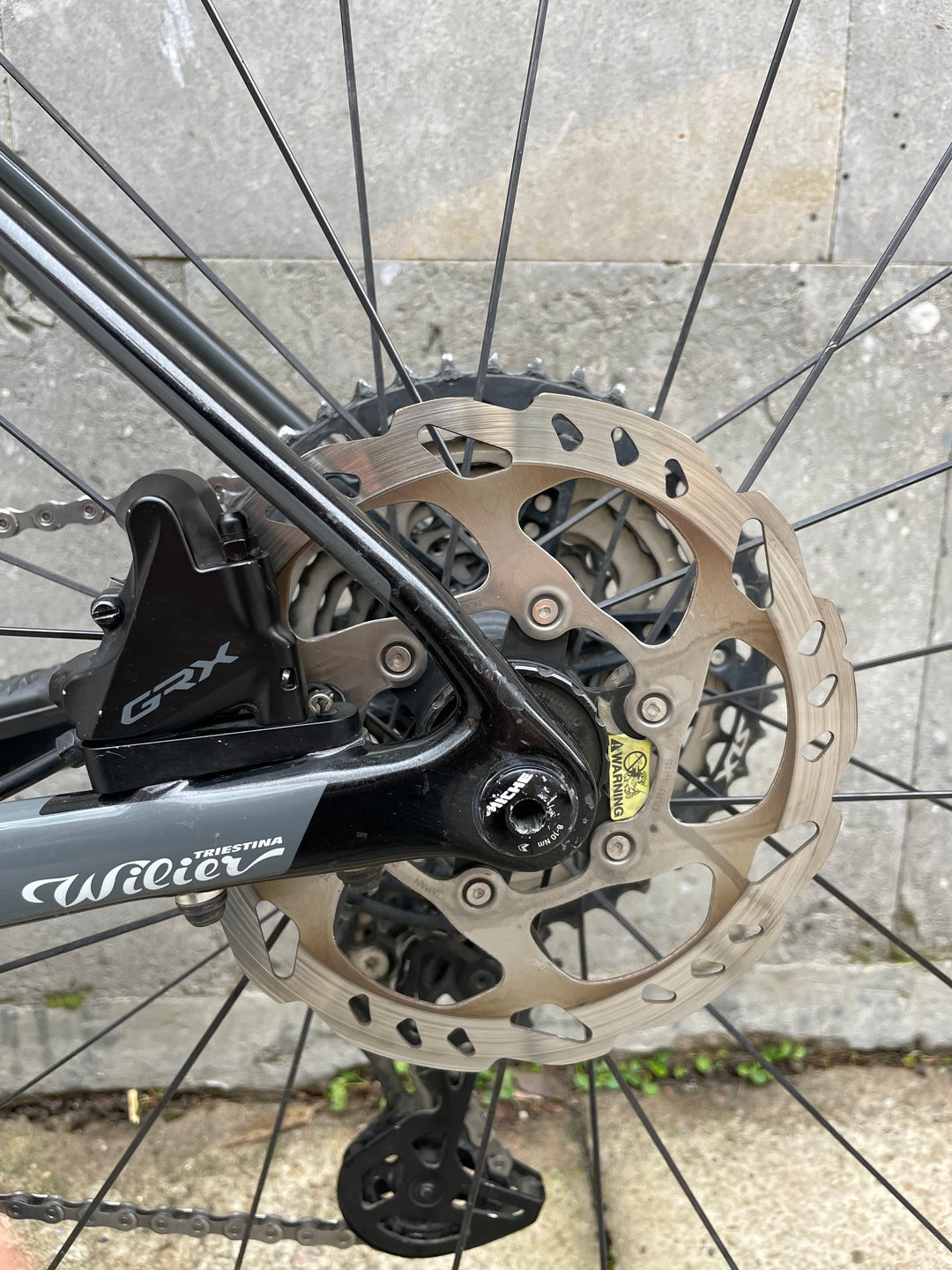 Vélo de gravier Wilier Rave SL (Shimano GRX di2 1x12) Ex-Démo 2025 Taille S