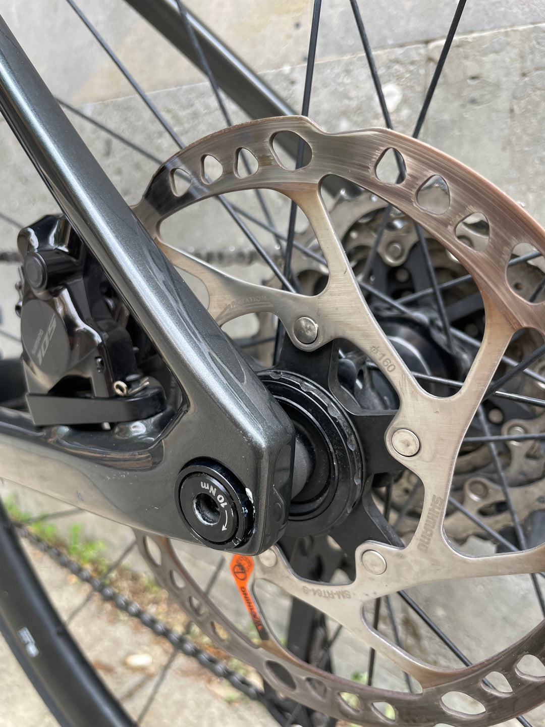 Bicicleta de carretera Colnago V4 Disc (Shimano 105 Di2) Ex-Demo - Talla 455