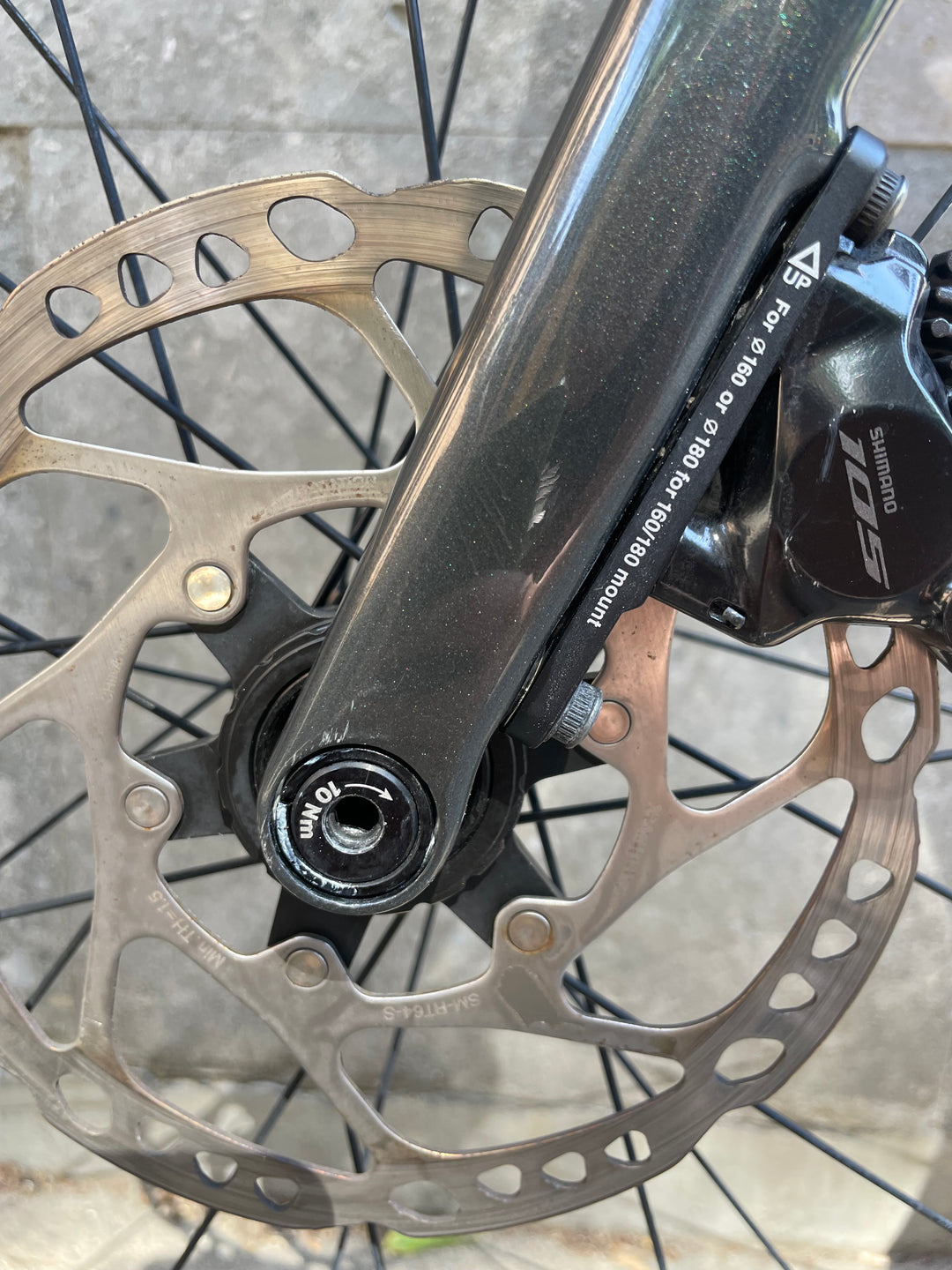 Bicicleta de carretera Colnago V4 Disc (Shimano 105 Di2) Exposició Mida 510