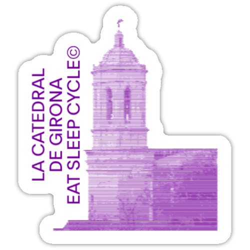 Eat Sleep Cycle Sticker