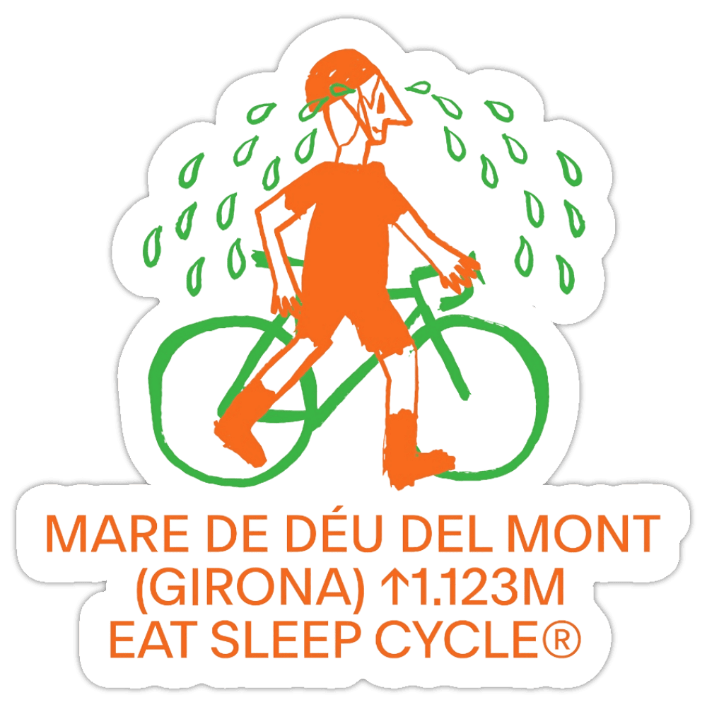 Eat Sleep Cycle Sticker