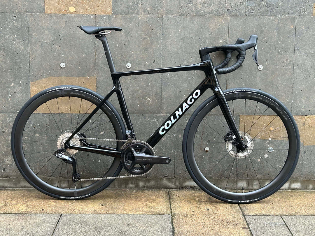 colnago rennrad v4rs Colnago V4Rs Disc Rennrad (Shimano Ultegra Di2 / Fulcrum Wind 420) Grö – Eat Sleep Cycle Store