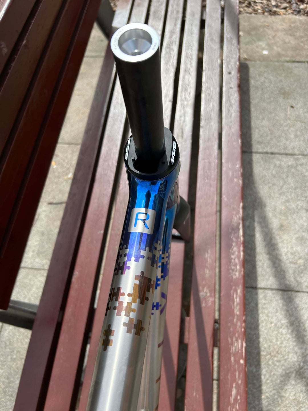Quadre de bicicleta de carretera Reilly Fusion Disc Titanium