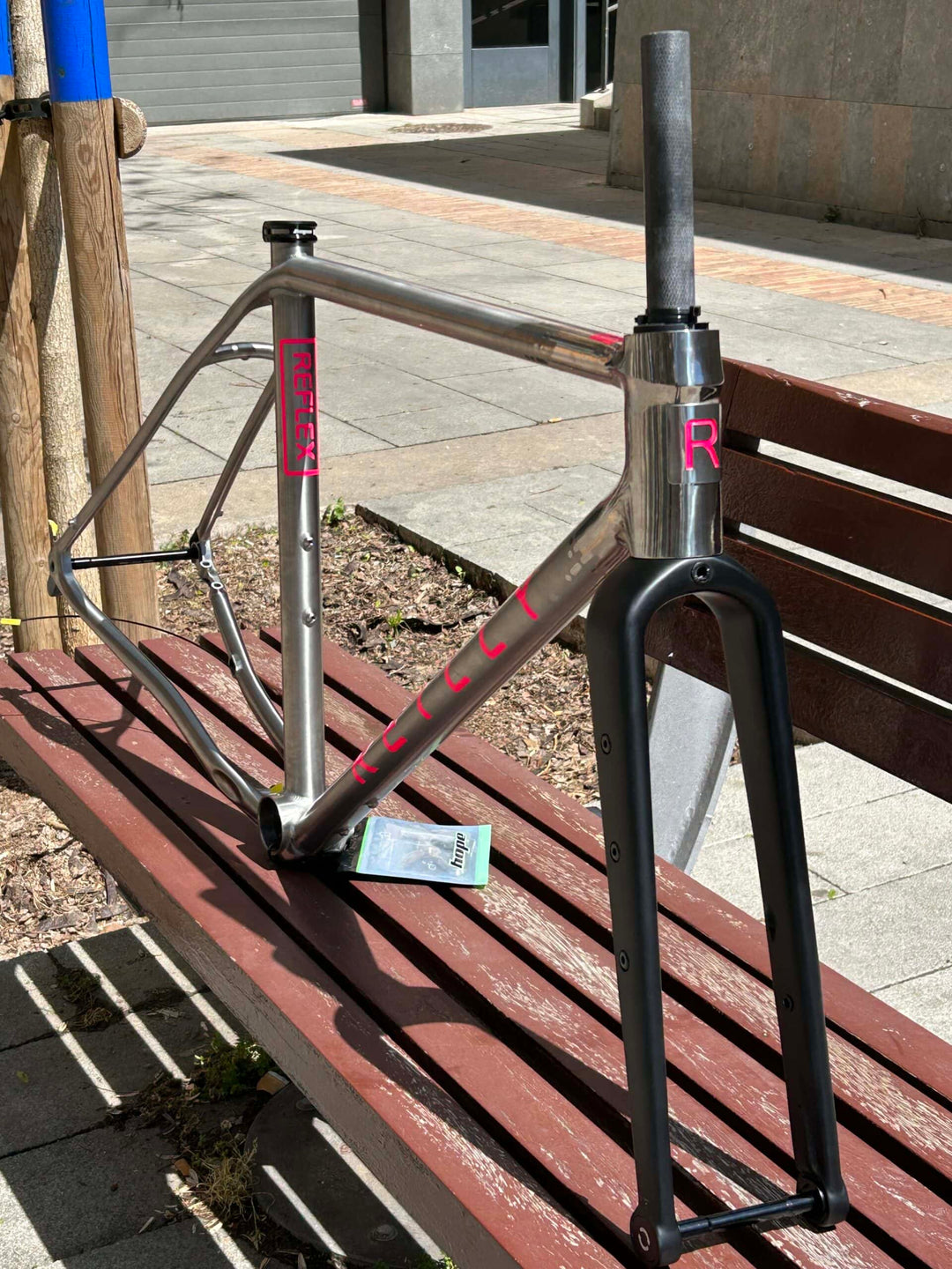 Reilly Reflex Titanium Gravel Bike Disc Frameset (Custom Anodised)
