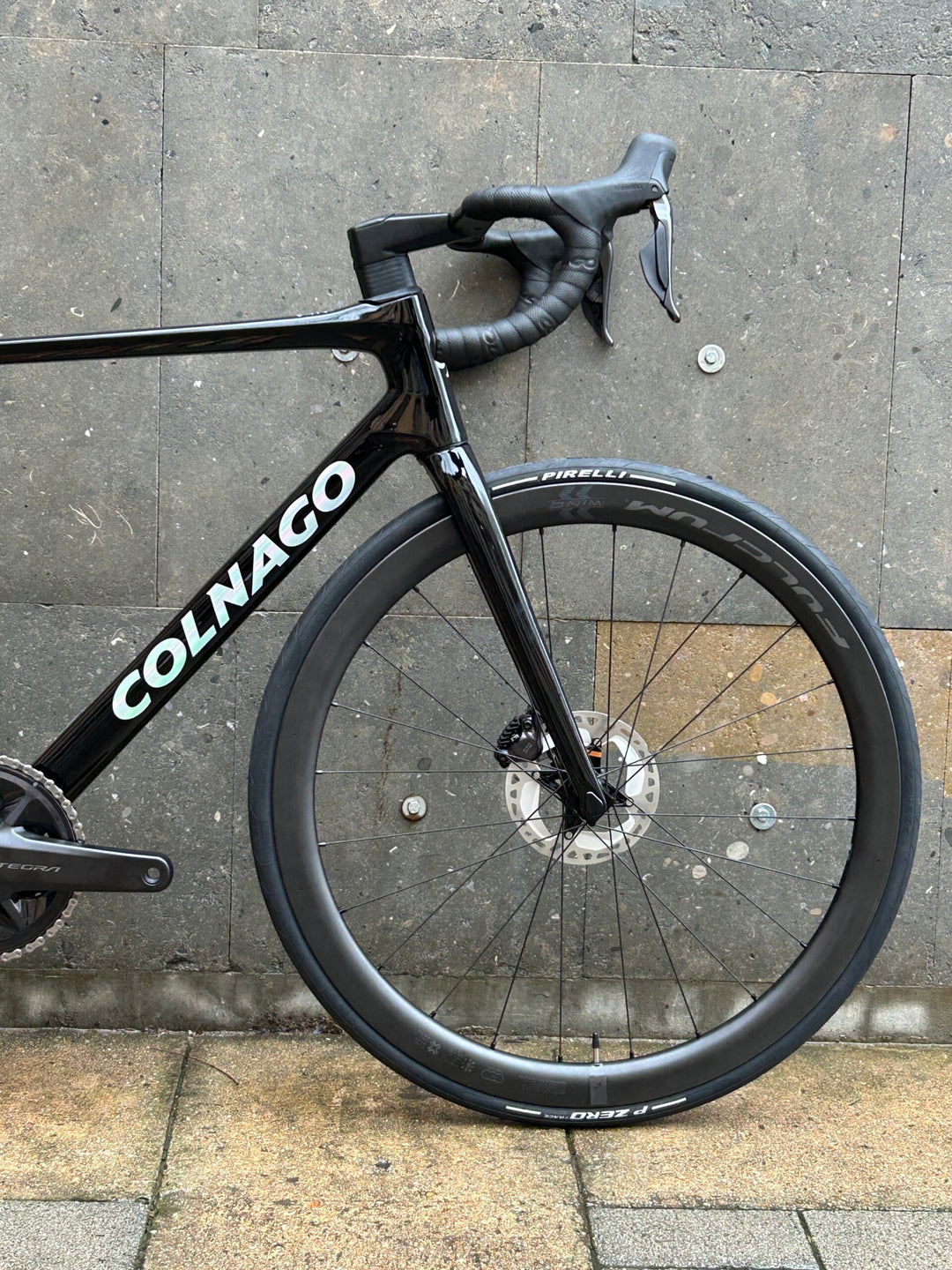 wind rennrad Colnago V4Rs Disc Rennrad (Shimano Ultegra Di2 / Fulcrum Wind 420) Grö – Eat Sleep Cycle Store