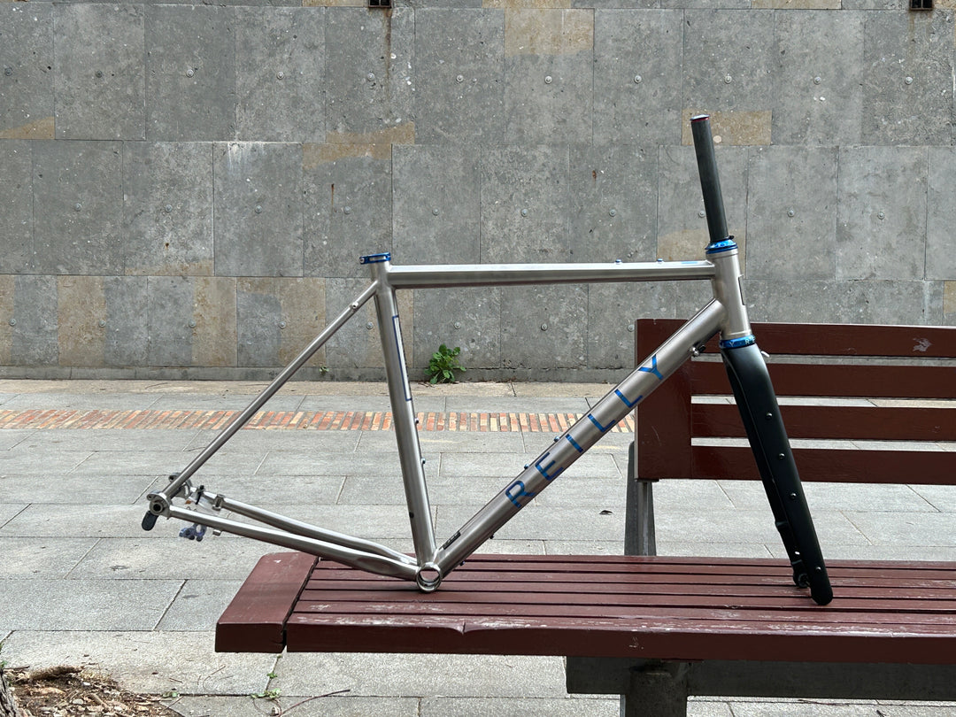 Cuadro de bicicleta de grava Reilly Gradient Titanium Disc
