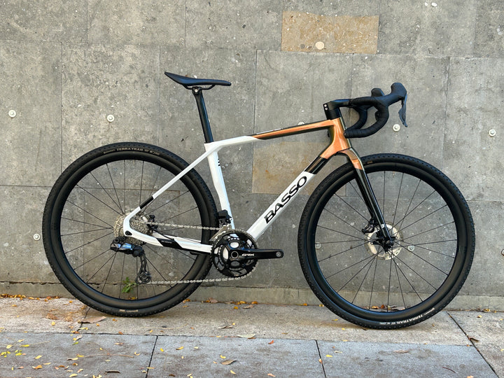 Basso Palta (Shimano GRX di2 2x) Microtech RG38 Levita Bar Ex-Demo 2025 Size S