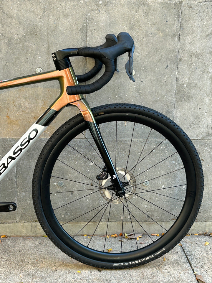 Basso Palta (Shimano GRX di2 2x) Microtech RG38 Levita Bar Ex-Demo 2025 Size S