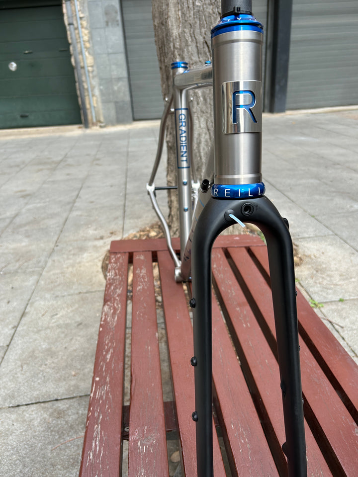 Cuadro de bicicleta de grava Reilly Gradient Titanium Disc
