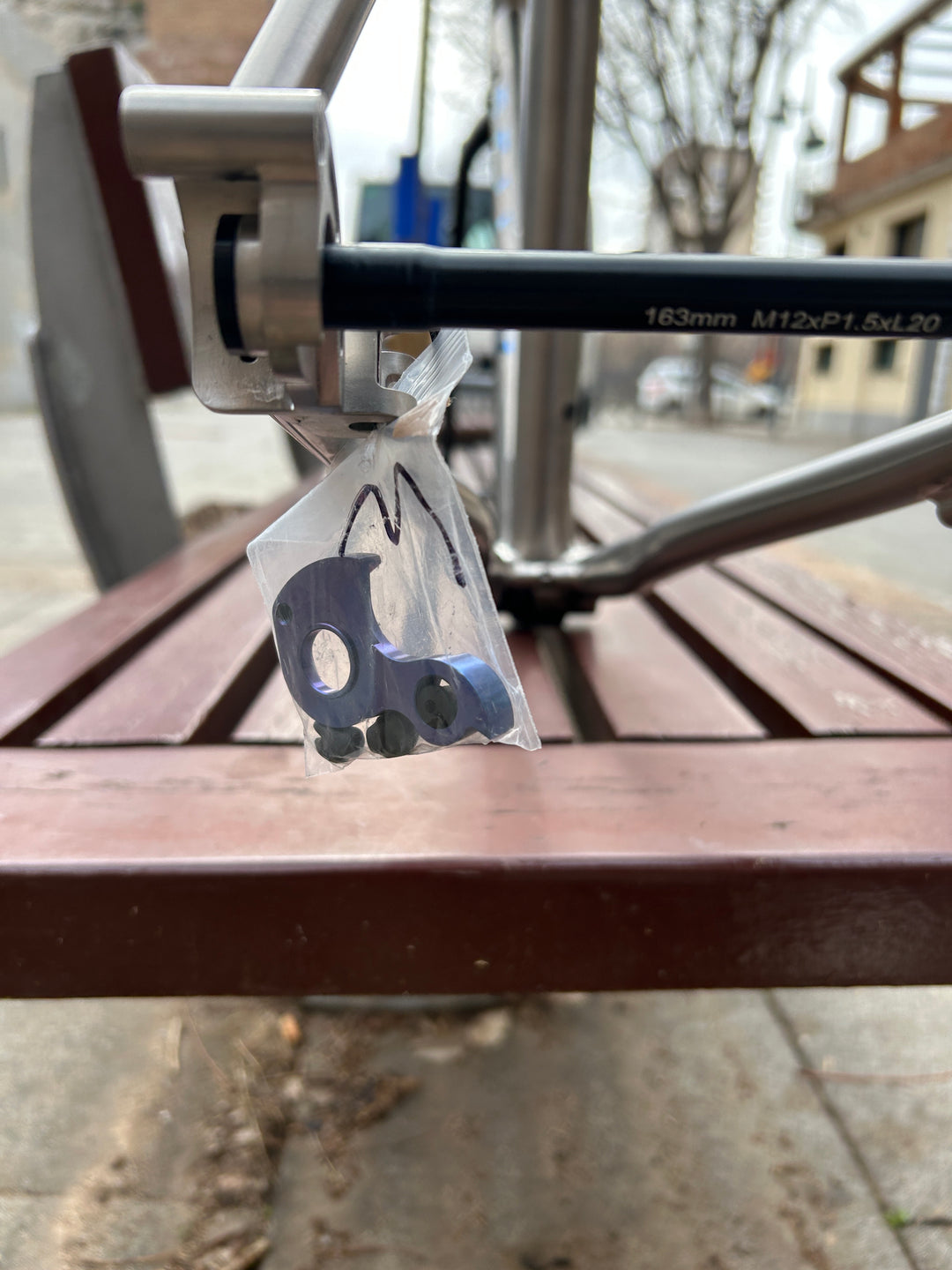 Cuadro de bicicleta de grava Reilly Gradient Titanium Disc