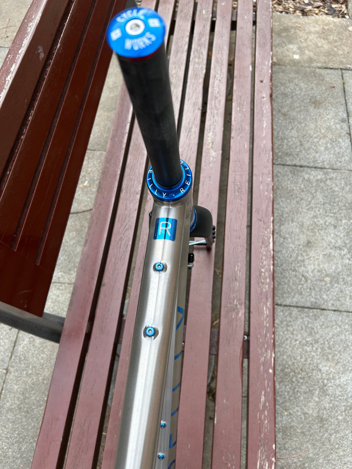 Cuadro de bicicleta de grava Reilly Gradient Titanium Disc