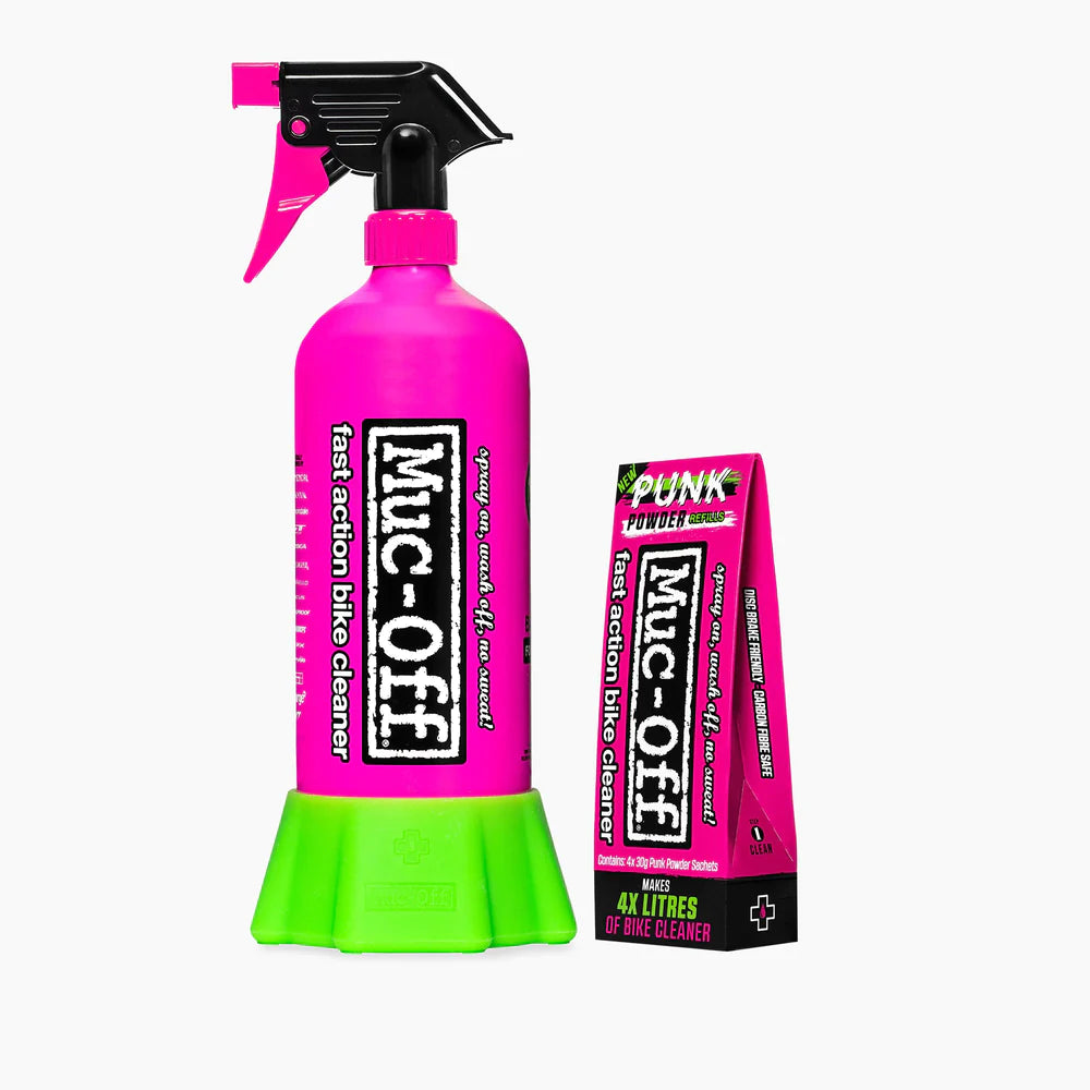 Muc-Off Bottle For Life + Punk Powder