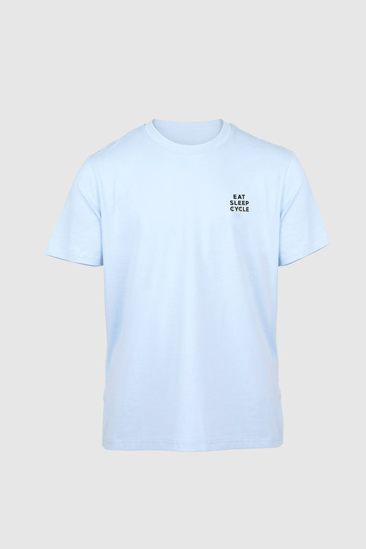 Camiseta Málaga Drawn Bike - Azul marino