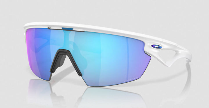 Oakley Sphaera Matte White / Prizm Saphire Polarized