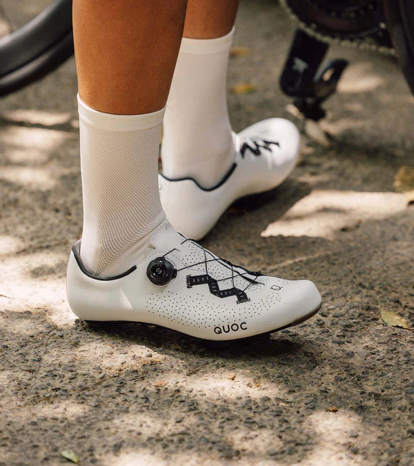 Quoc Escape Road Cycling Shoes White