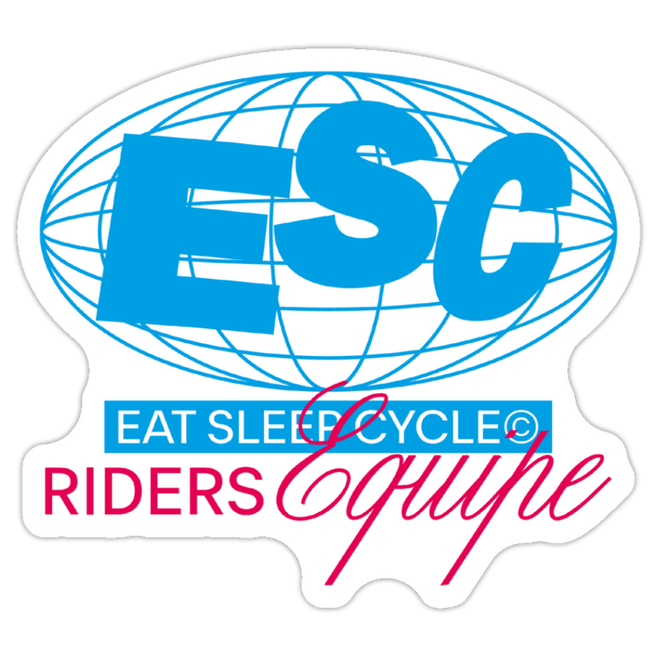 Eat Sleep Cycle Stickers
