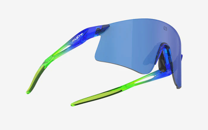 Rudy Project ASTRAL X Sonnenbrille Crystal Blue/Green Fluo - Multilaser Blue