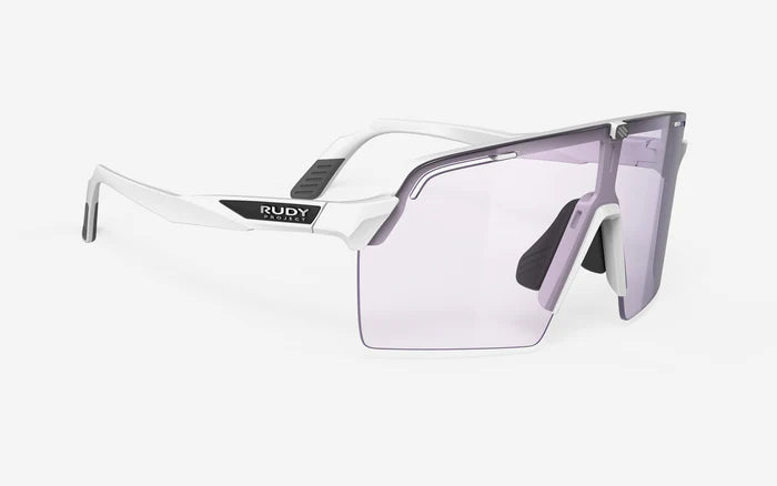 Lunettes de soleil Rudy Project SPINSHIELD PRO Blanc Brillant - ImpactX 2 Laser Violet Photochromique