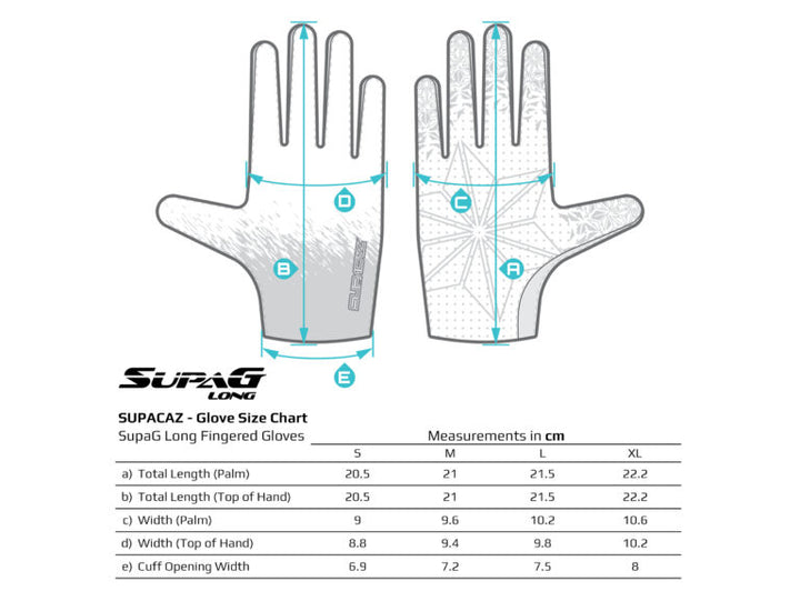 SUPACAZ Clarino Gloves- Galactic Blackout