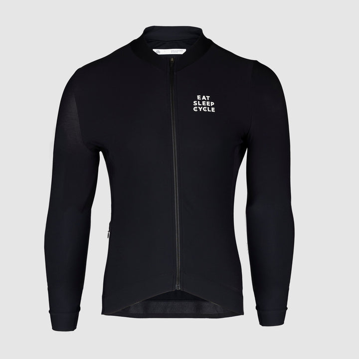 Eat Sleep Cycle Long Sleeve Jersey - Nero