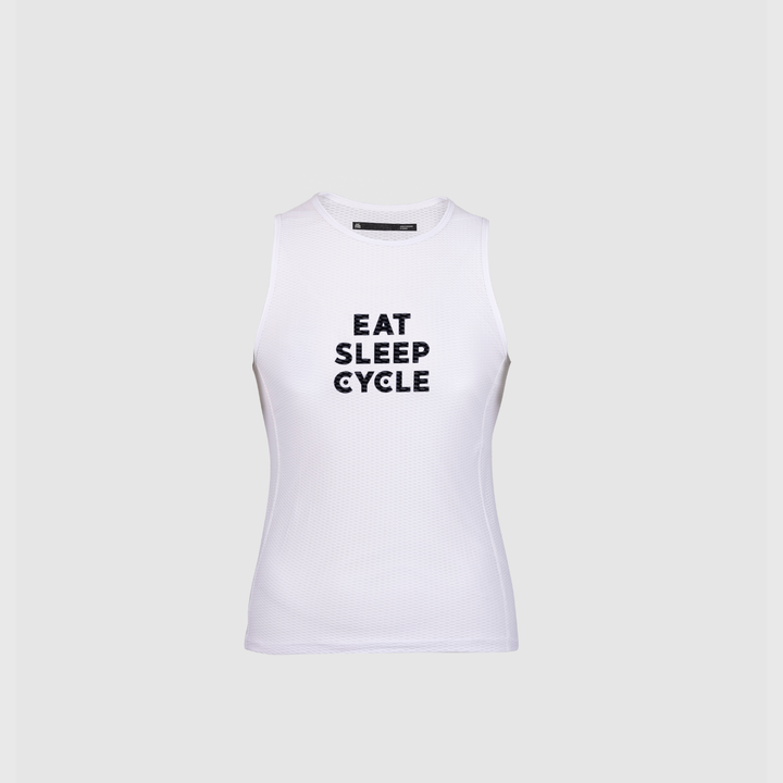 Eat Sleep Cycle Damen Logo Grundschicht
