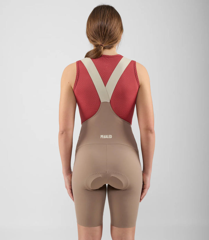 Culote corto con tirantes ligero Element de PEdALED para mujer