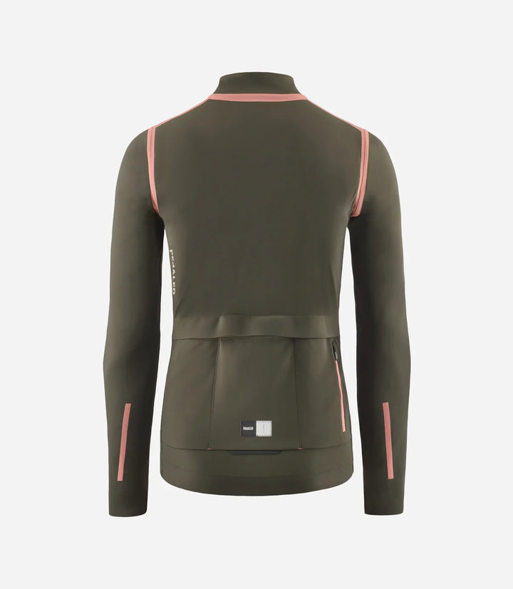 PEdALED Women's Odyssey Waterproof Thermo Jacket Dark Grey