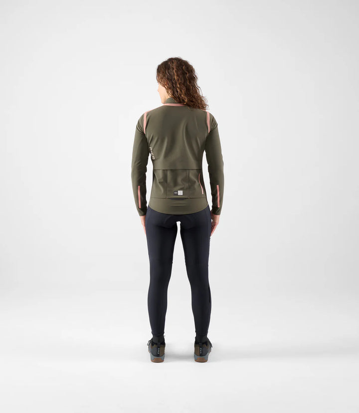 PEdALED Women's Odyssey Waterproof Thermo Jacket Dark Grey