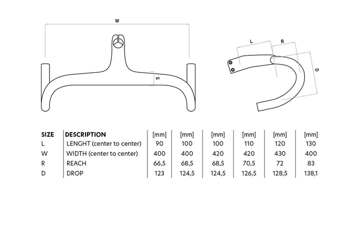 Wilier 0-Bar Carbon Handlebar