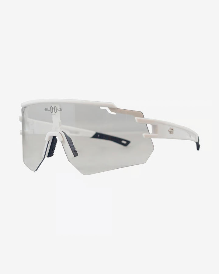BLOOVS GALIBIER MATTE WHITE PHOTOCHROMIC LENSES